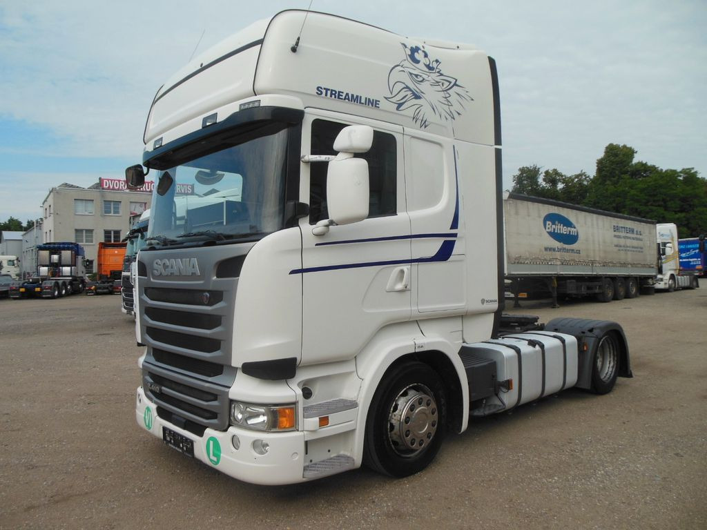 Scania R410, LOWDECK, RETARDER, TOP STAND - Тягач: фото 1 Scania R410, LOWDECK, RETARDER, TOP STAND - Тягач: фото 1