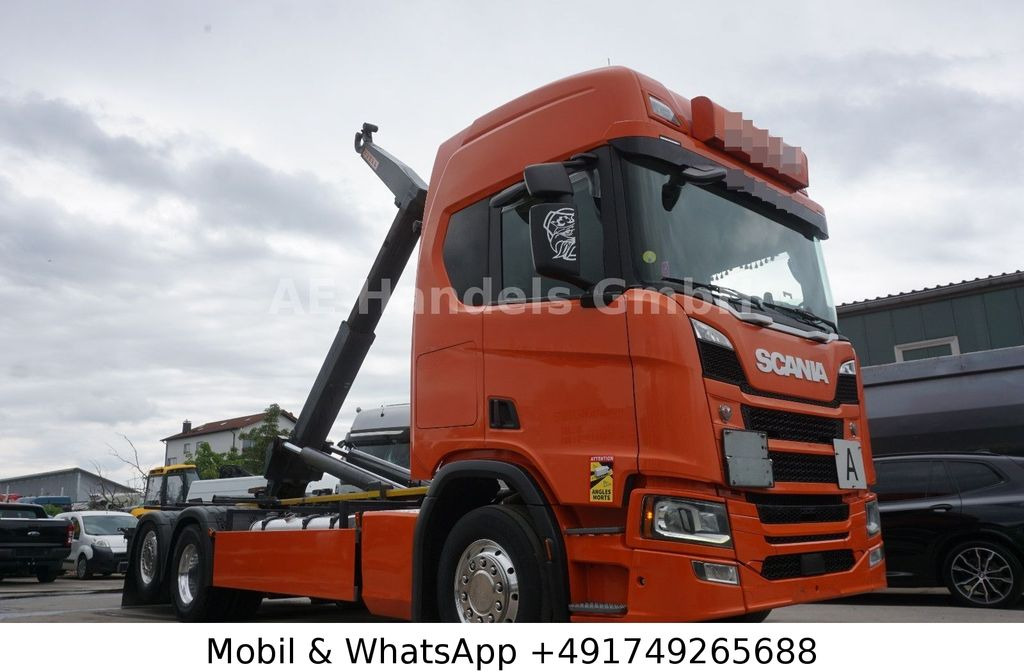 Scania R450 HighLine BL 6x2 Retarder/3.Lenk+Lift/Kempf - Крюковой мультилифт: фото 1 Scania R450 HighLine BL 6x2 Retarder/3.Lenk+Lift/Kempf - Крюковой мультилифт: фото 1