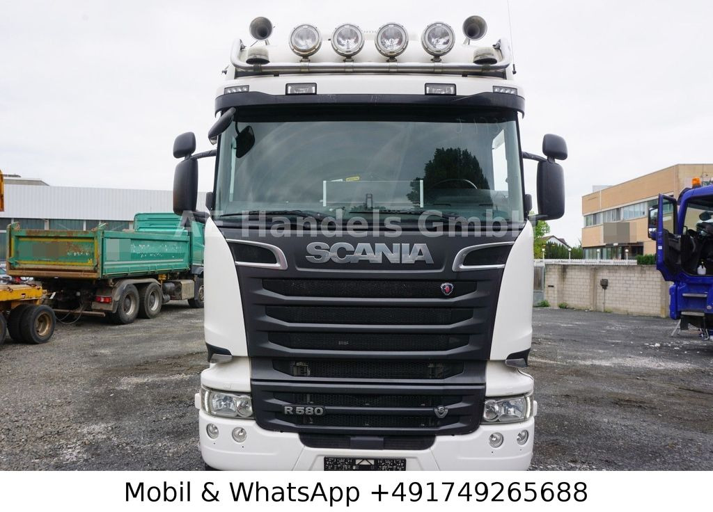 Автоманипулятор, Лесовоз Scania R580 V8 Highline Palfinger-M120L97 *Retarder/ACC: фото 9