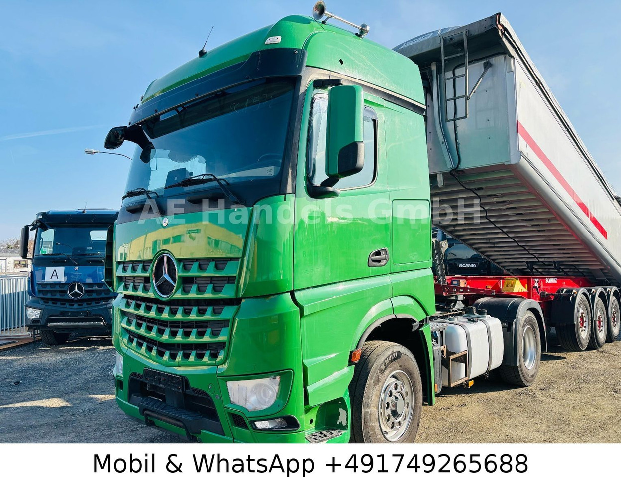 Mercedes-Benz Arocs 1853 L BL 4x4 HAD *Retarder/Hydr./ACC/LDW Mercedes-Benz Arocs 1853 L BL 4x4 HAD *Retarder/Hydr./ACC/LDW в лизинг Mercedes-Benz Arocs 1853 L BL 4x4 HAD *Retarder/Hydr./ACC/LDW Mercedes-Benz Arocs 1853 L BL 4x4 HAD *Retarder/Hydr./ACC/LDW: фото 25