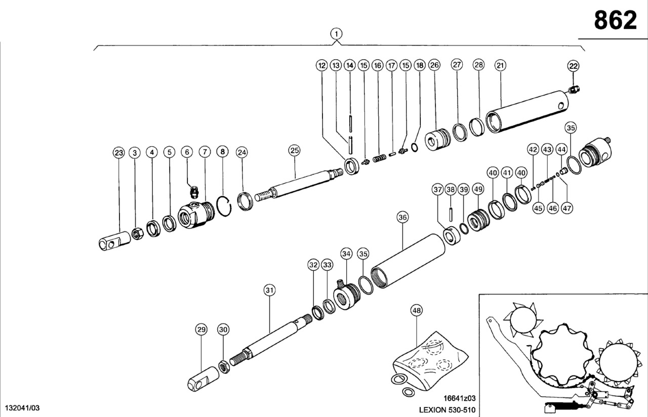 Claas Lexion 560 RURA CYLINDRA 0000418880 (Siłownik hydr. przestawianie klepiska, prawa) - Гидравлический цилиндр для Сельскохозяйственной техники: фото 1 Claas Lexion 560 RURA CYLINDRA 0000418880 (Siłownik hydr. przestawianie klepiska, prawa) - Гидравлический цилиндр для Сельскохозяйственной техники: фото 1