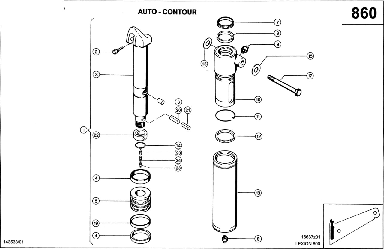 Claas Lexion 600 RURA CYLINDRA 0000861420 (Siłownik hydr., przyrząd źniwny-dopasowanie poprzeczne) - Гидравлический цилиндр для Сельскохозяйственной техники: фото 1 Claas Lexion 600 RURA CYLINDRA 0000861420 (Siłownik hydr., przyrząd źniwny-dopasowanie poprzeczne) - Гидравлический цилиндр для Сельскохозяйственной техники: фото 1