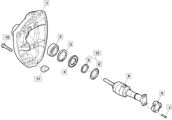 John Deere 8130 8230 8330 8430 8530 - zwrotnica lewa R167919 R290305 - Поворотный кулак для Сельскохозяйственной техники: фото 1 John Deere 8130 8230 8330 8430 8530 - zwrotnica lewa R167919 R290305 - Поворотный кулак для Сельскохозяйственной техники: фото 1
