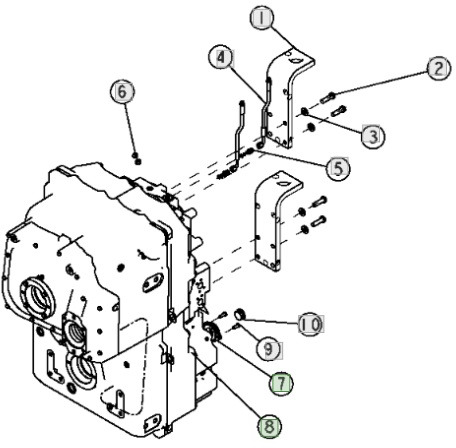 John Deere 9620 DF500 - skrzynia biegów - osłona YZ501165 - Коробка передач для Сельскохозяйственной техники: фото 1 John Deere 9620 DF500 - skrzynia biegów - osłona YZ501165 - Коробка передач для Сельскохозяйственной техники: фото 1