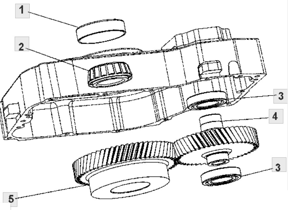 John Deere 9620 DF500 - skrzynia biegów - tryb YZ501768 YZ502580 - Коробка передач для Сельскохозяйственной техники: фото 1 John Deere 9620 DF500 - skrzynia biegów - tryb YZ501768 YZ502580 - Коробка передач для Сельскохозяйственной техники: фото 1