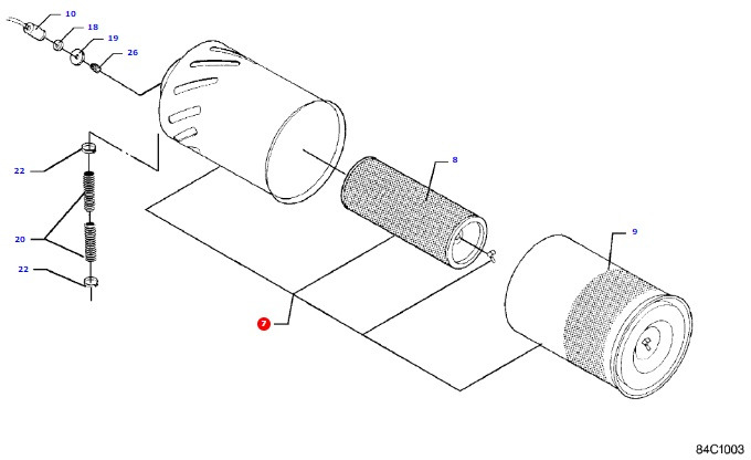 Massey Fergusson MF 30 - filtr powietrza obudowa D46442200 - Воздушный фильтр для Сельскохозяйственной техники: фото 1 Massey Fergusson MF 30 - filtr powietrza obudowa D46442200 - Воздушный фильтр для Сельскохозяйственной техники: фото 1