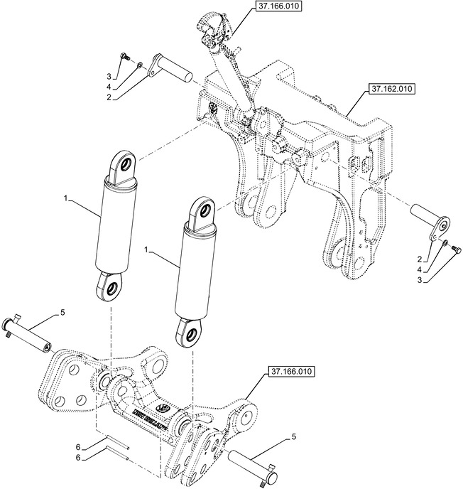 New Holland T6090 T6070 Sworzeń zaczepu 35mm od x 149mm l 84472979 - Рама/ Шасси для Тракторов: фото 1 New Holland T6090 T6070 Sworzeń zaczepu 35mm od x 149mm l 84472979 - Рама/ Шасси для Тракторов: фото 1