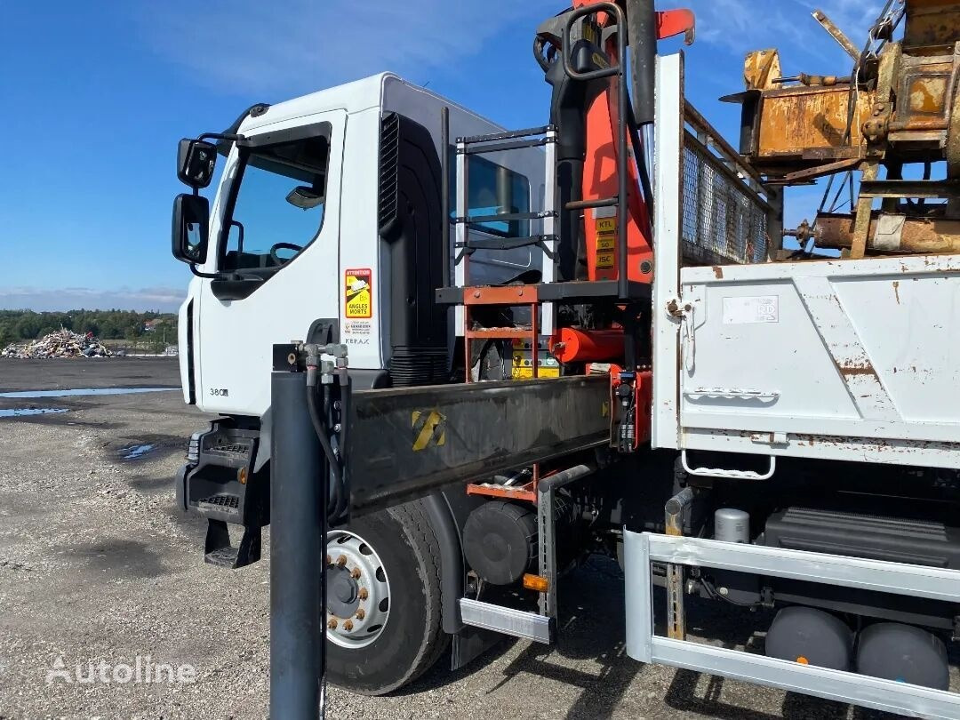 Самосвал Renault KERAX 380 /Dźwig HDS Palfinger PK13001-K / / Retarder / Manual: фото 6