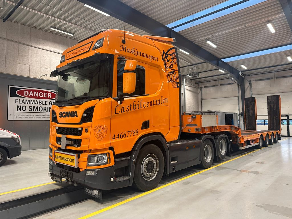 Scania R 500 6x2 + Faymonville Multi Z 4 LAUV - Тягач: фото 1 Scania R 500 6x2 + Faymonville Multi Z 4 LAUV - Тягач: фото 1