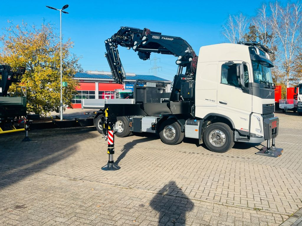 Volvo FH 540 Kran mit F1450 HXP Fly Jib + Winde  в лизинг Volvo FH 540 Kran mit F1450 HXP Fly Jib + Winde: фото 11