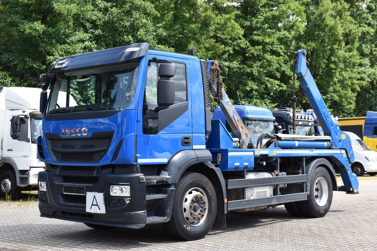Iveco Stralis 310/Meiller AK-12 LTG/Teleskop,Navi,Funk - Портальный бункеровоз: фото 1 Iveco Stralis 310/Meiller AK-12 LTG/Teleskop,Navi,Funk - Портальный бункеровоз: фото 1