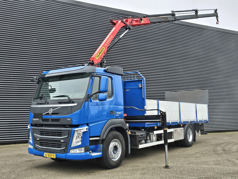 Volvo FM 330 4x2 / PALFINGER CRANE / KRAN + TAIL LIFT - Грузовик бортовой/ Платформа, Автоманипулятор: фото 1 Volvo FM 330 4x2 / PALFINGER CRANE / KRAN + TAIL LIFT - Грузовик бортовой/ Платформа, Автоманипулятор: фото 1