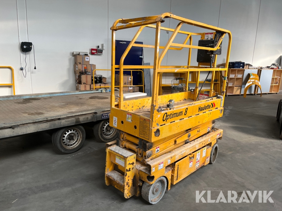 Saxlift Haulotte Optimum 8 - Ножничный подъемник: фото 1 Saxlift Haulotte Optimum 8 - Ножничный подъемник: фото 1