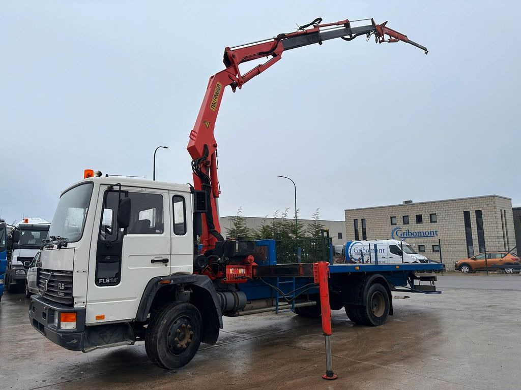 Автоманипулятор, Грузовик бортовой/ Платформа Volvo FL6. Kran Palfinger PK10500.: фото 11