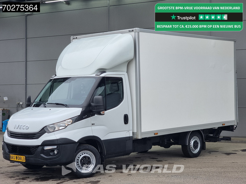 Iveco Daily 35S14 Uniek Bakwagen Laadklep Zijdeur Airco Cruise Meubelbak Koffer 20m3 Airco Cruise control - Фургон с закрытым кузовом: фото 1 Iveco Daily 35S14 Uniek Bakwagen Laadklep Zijdeur Airco Cruise Meubelbak Koffer 20m3 Airco Cruise control - Фургон с закрытым кузовом: фото 1