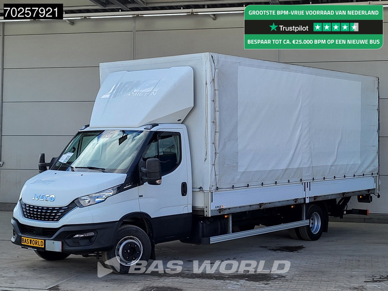 Iveco Daily 72C21 Automaat Luchtvering Laadklep Huif Airco Cruise Camera Schuifzeil Schuifzeilen Zeilen Bakwagen Airco Cruise control - Тентованный фургон: фото 1 Iveco Daily 72C21 Automaat Luchtvering Laadklep Huif Airco Cruise Camera Schuifzeil Schuifzeilen Zeilen Bakwagen Airco Cruise control - Тентованный фургон: фото 1