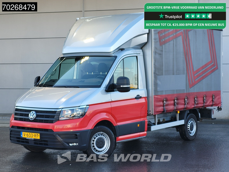 Volkswagen Crafter 177pk Automaat Schuifzeil Zeilen Bakwagen Navi CarPlay Airco Cruise Koffer Schuifzeilen Navi 15m3 Airco Trekhaak Cruise control - Тентованный фургон: фото 1 Volkswagen Crafter 177pk Automaat Schuifzeil Zeilen Bakwagen Navi CarPlay Airco Cruise Koffer Schuifzeilen Navi 15m3 Airco Trekhaak Cruise control - Тентованный фургон: фото 1