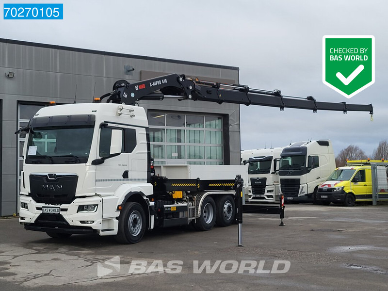 MAN TGS 26.510 6X2 HIAB X-HIPRO 418EP-5 Kran Retarder Lenkachse Euro 6 - Грузовик бортовой/ Платформа, Автоманипулятор: фото 1 MAN TGS 26.510 6X2 HIAB X-HIPRO 418EP-5 Kran Retarder Lenkachse Euro 6 - Грузовик бортовой/ Платформа, Автоманипулятор: фото 1