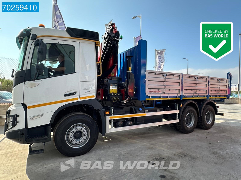 Volvo FMX 430 6X4 Palfinger PK24.001 SLD5 Kran Crane 12m3 Big-Axle Euro 6 - Самосвал, Автоманипулятор: фото 1 Volvo FMX 430 6X4 Palfinger PK24.001 SLD5 Kran Crane 12m3 Big-Axle Euro 6 - Самосвал, Автоманипулятор: фото 1