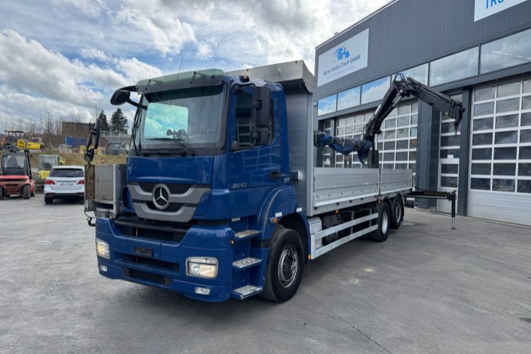 Mercedes-Benz Axor 2543 6x2 Hiab 111-3 - Автоманипулятор: фото 1 Mercedes-Benz Axor 2543 6x2 Hiab 111-3 - Автоманипулятор: фото 1