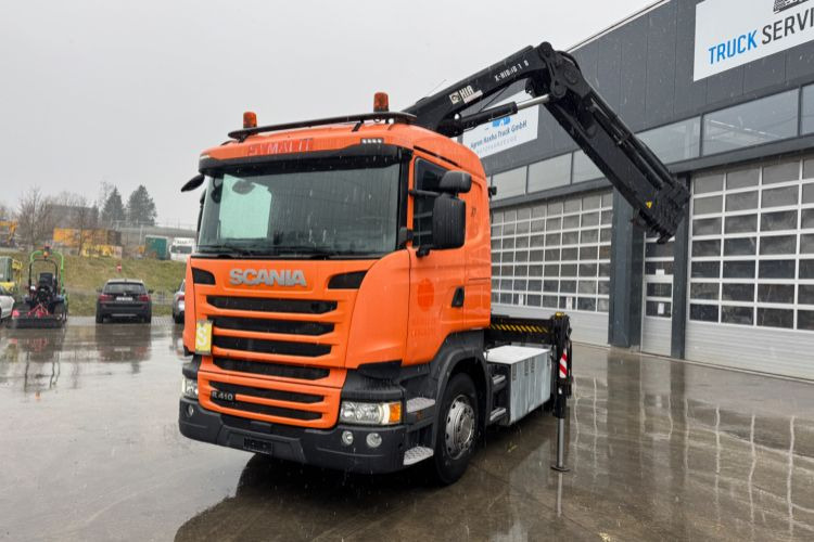 Scania R410 4x2 Hiab 188-4 - Автоманипулятор, Тягач: фото 1 Scania R410 4x2 Hiab 188-4 - Автоманипулятор, Тягач: фото 1