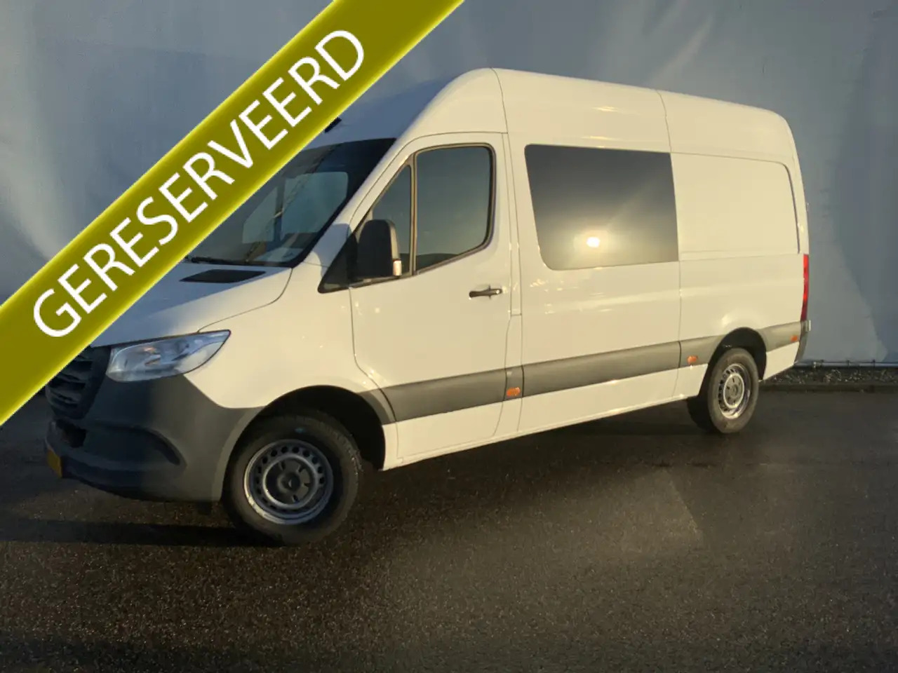 Mercedes-Benz Sprinter 314 2.2 CDI L2H2 Dub Cab Doka 5 Zits Airco Leer Tr - Грузопассажирский фургон: фото 1 Mercedes-Benz Sprinter 314 2.2 CDI L2H2 Dub Cab Doka 5 Zits Airco Leer Tr - Грузопассажирский фургон: фото 1