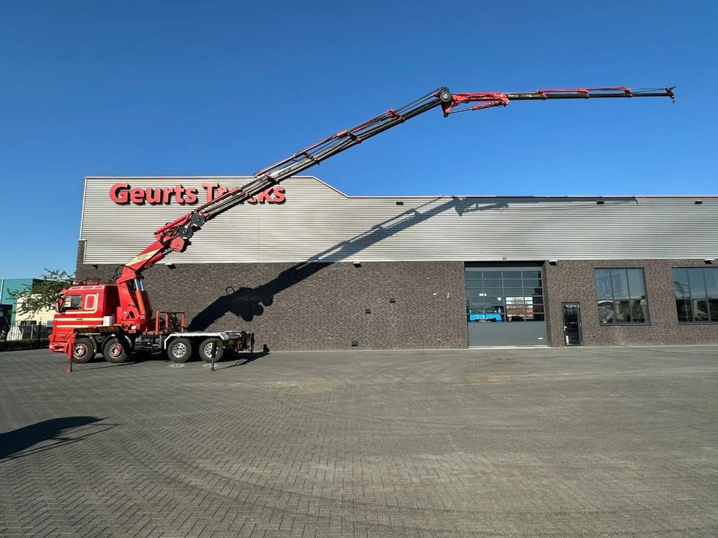 Scania R143-420 V8 8X4 + EFFER 980/6S + JIB 2F73101 KRA - Автоманипулятор: фото 1 Scania R143-420 V8 8X4 + EFFER 980/6S + JIB 2F73101 KRA - Автоманипулятор: фото 1