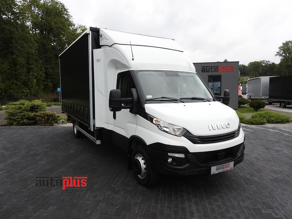 Iveco DAILY 70C18 PRITSCHE PLANE AUFZUG 12 PALETTEN - Тентованный фургон, Грузопассажирский фургон: фото 1 Iveco DAILY 70C18 PRITSCHE PLANE AUFZUG 12 PALETTEN - Тентованный фургон, Грузопассажирский фургон: фото 1