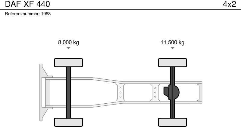 Тягач DAF XF 440: фото 18
