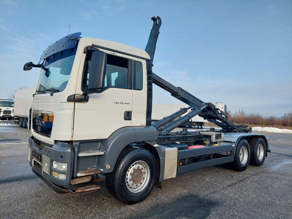 MAN TGS 26.440 BB Hyvalift 6x4 - Крюковой мультилифт: фото 1 MAN TGS 26.440 BB Hyvalift 6x4 - Крюковой мультилифт: фото 1