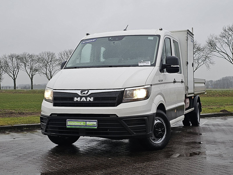 MAN TGE 5.180 Dub.Cab Open-Laadbak - Малотоннажный бортовой грузовик: фото 1 MAN TGE 5.180 Dub.Cab Open-Laadbak - Малотоннажный бортовой грузовик: фото 1