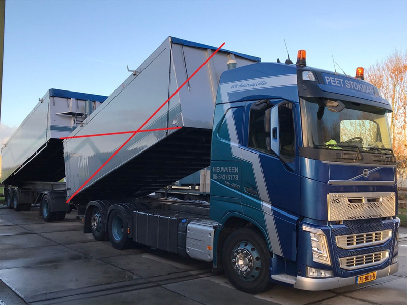 Автоманипулятор Volvo FH460, HMF 1244 Skip loading platform: фото 6