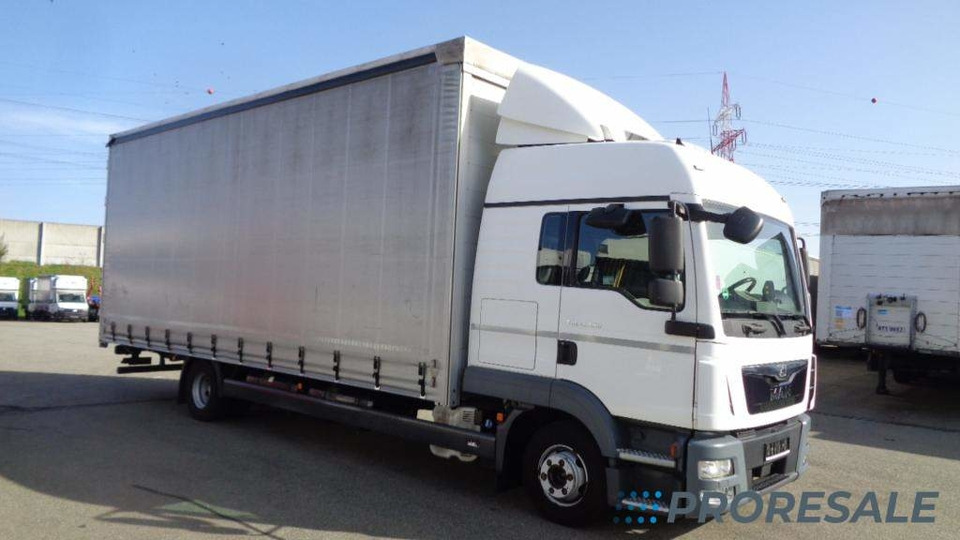 MAN TGL 12.250 4X2 EURO 6 - valník s plachtou - Тентованный грузовик: фото 1 MAN TGL 12.250 4X2 EURO 6 - valník s plachtou - Тентованный грузовик: фото 1