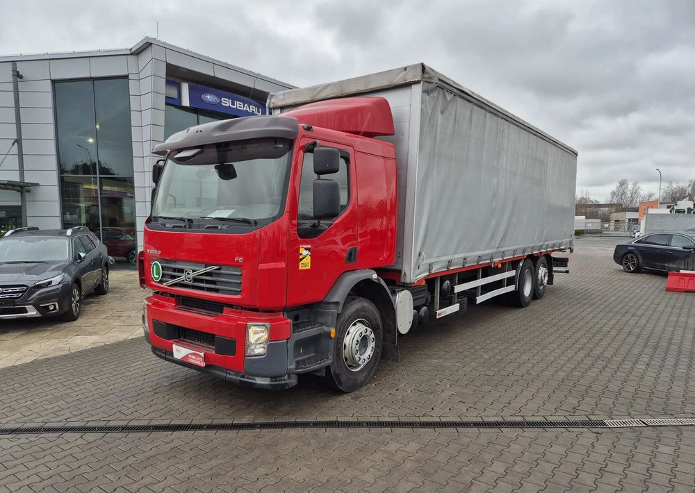 Volvo FE 320 , 62R, 6X2,22EP/FIRANKA, PLANDEKA zsuwany dach / PO SERWISIE - Тентованный грузовик: фото 1 Volvo FE 320 , 62R, 6X2,22EP/FIRANKA, PLANDEKA zsuwany dach / PO SERWISIE - Тентованный грузовик: фото 1