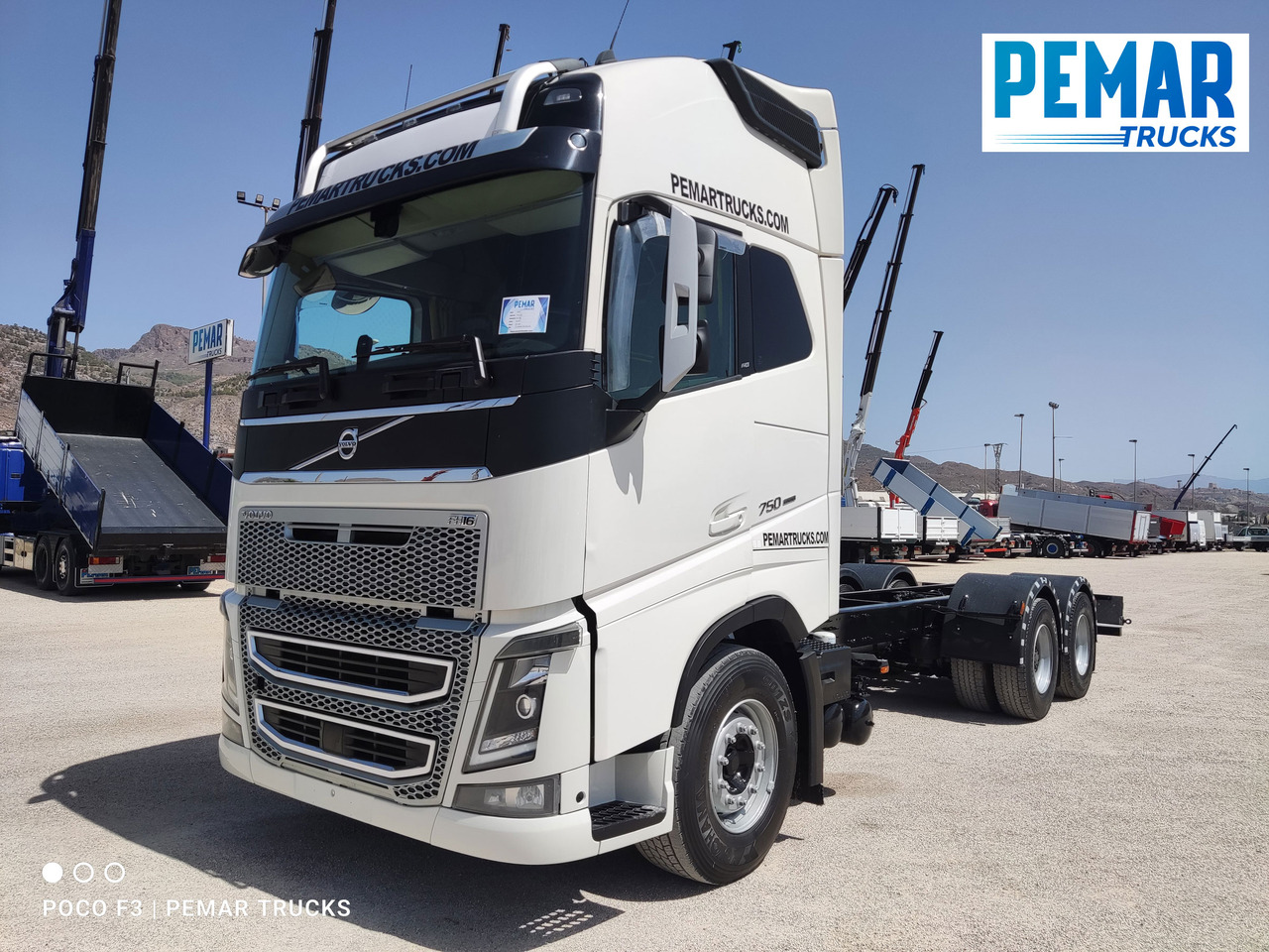 VOLVO FH 750 6X2 CHASIS EURO 6 - Грузовик-шасси: фото 1 VOLVO FH 750 6X2 CHASIS EURO 6 - Грузовик-шасси: фото 1