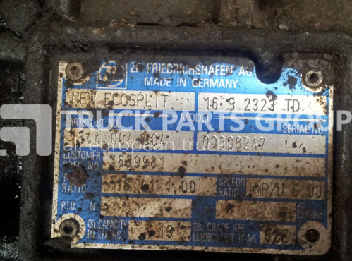 ZF 16S2323 TD gearbox - Коробка передач для Грузовиков: фото 1 ZF 16S2323 TD gearbox - Коробка передач для Грузовиков: фото 1