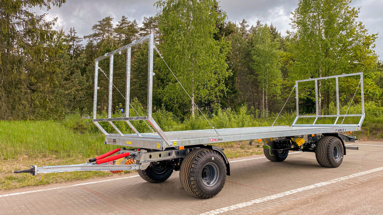Cynkomet Ballentransportwagen / Bale platform / Remorque pour balles / Rimorchio per balle / Przyczepa do przewozu bel - Сельскохозяйственный прицеп-платформа: фото 1 Cynkomet Ballentransportwagen / Bale platform / Remorque pour balles / Rimorchio per balle / Przyczepa do przewozu bel - Сельскохозяйственный прицеп-платформа: фото 1