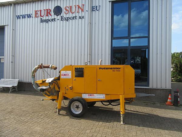 PUTZMEISTER BSA1005 D -Trailer concrete pump - Бетононасос стационарный: фото 1 PUTZMEISTER BSA1005 D -Trailer concrete pump - Бетононасос стационарный: фото 1