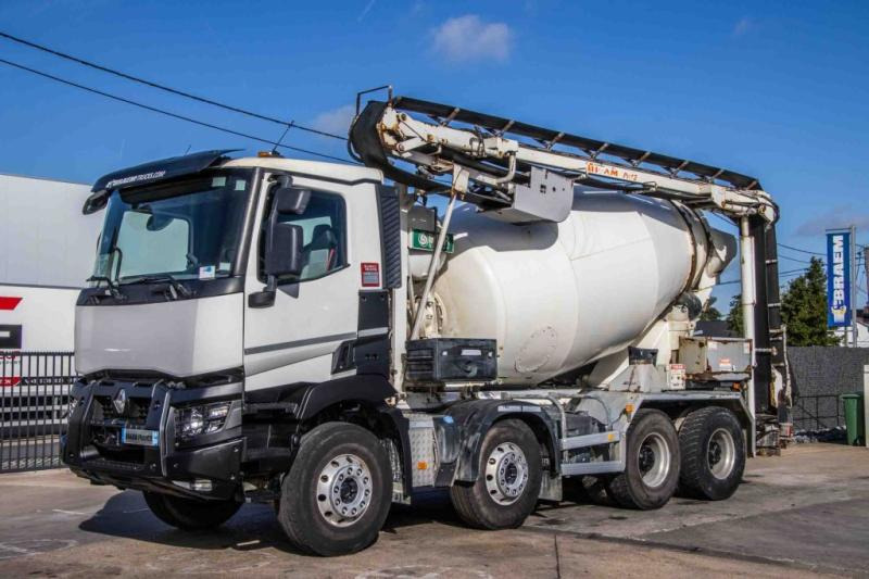 Renault C430+THEAM 12M (belt/band/tapis) - Автобетоносмеситель: фото 1 Renault C430+THEAM 12M (belt/band/tapis) - Автобетоносмеситель: фото 1