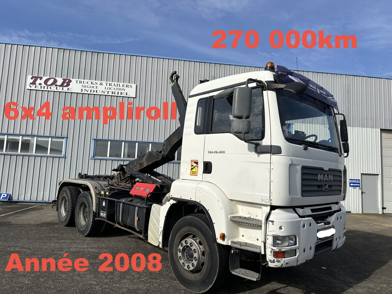 MAN 6X4 AMPLIROLL - Крюковой мультилифт: фото 1 MAN 6X4 AMPLIROLL - Крюковой мультилифт: фото 1