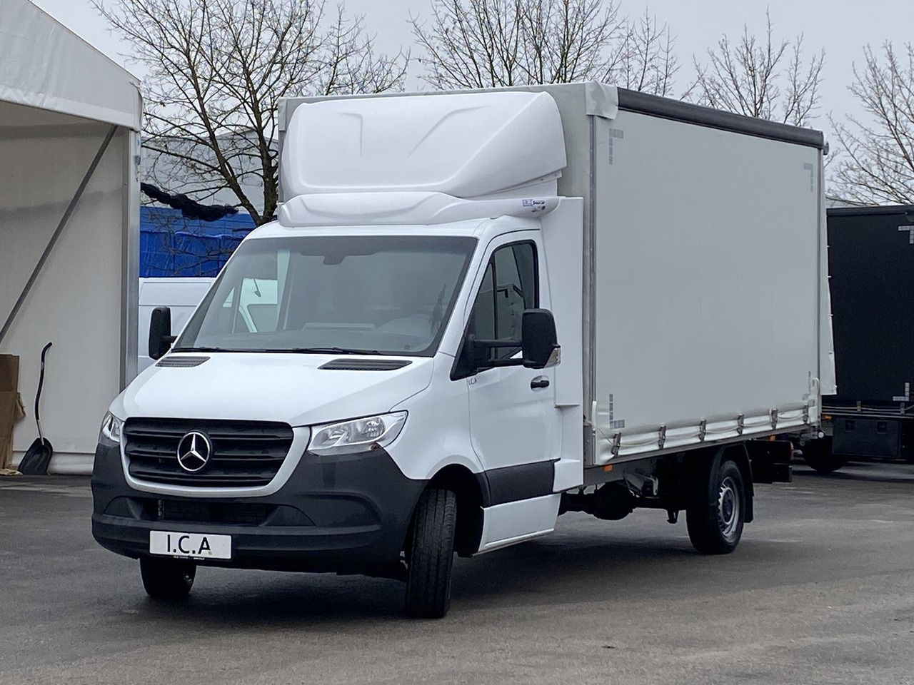 MERCEDES BENZ SPRINTER 317 CDI 170PS 1+2 PRITSCHE PLANE 4100MM - Тентованный фургон: фото 1 MERCEDES BENZ SPRINTER 317 CDI 170PS 1+2 PRITSCHE PLANE 4100MM - Тентованный фургон: фото 1