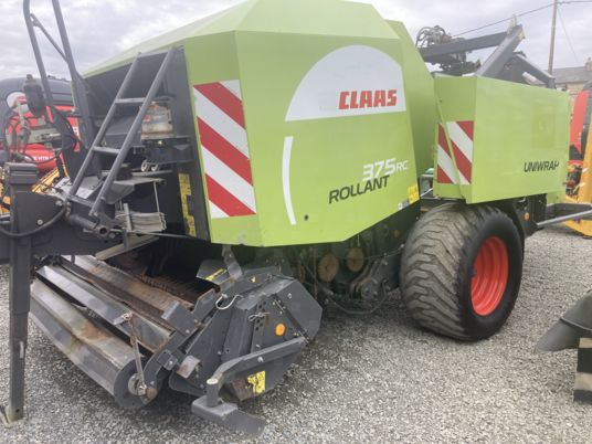 Пресс-подборщик рулонный Claas Rollant uniwrap 375RC: фото 1