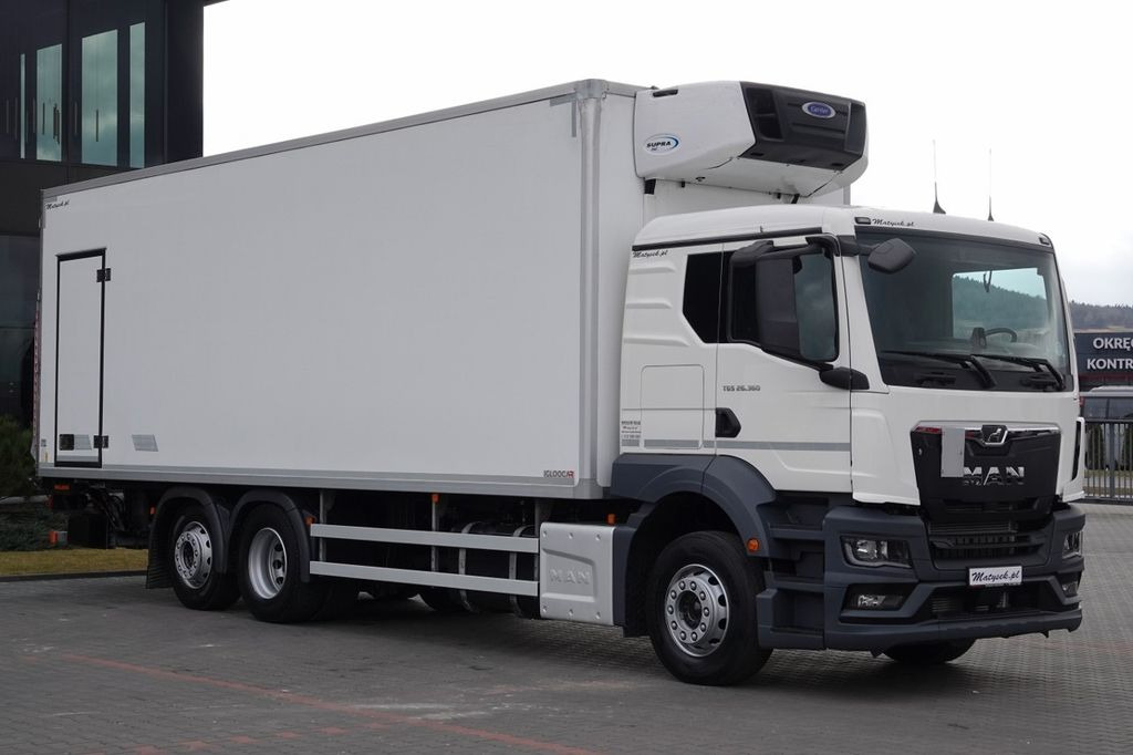 MAN TGS 26.360 / 6x2 / CHŁODNIA -8,2 M / SUPRA 850MT - Рефрижератор: фото 1 MAN TGS 26.360 / 6x2 / CHŁODNIA -8,2 M / SUPRA 850MT - Рефрижератор: фото 1