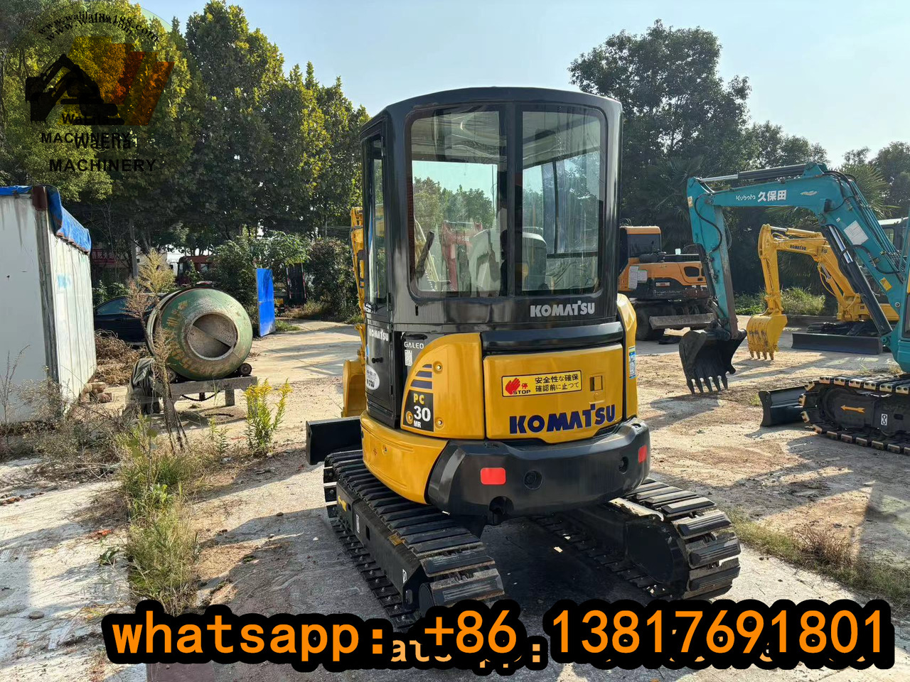 Мини-экскаватор Komatsu PC 30 MR-3 Komatsu 30, Komatsu 35-3: фото 8