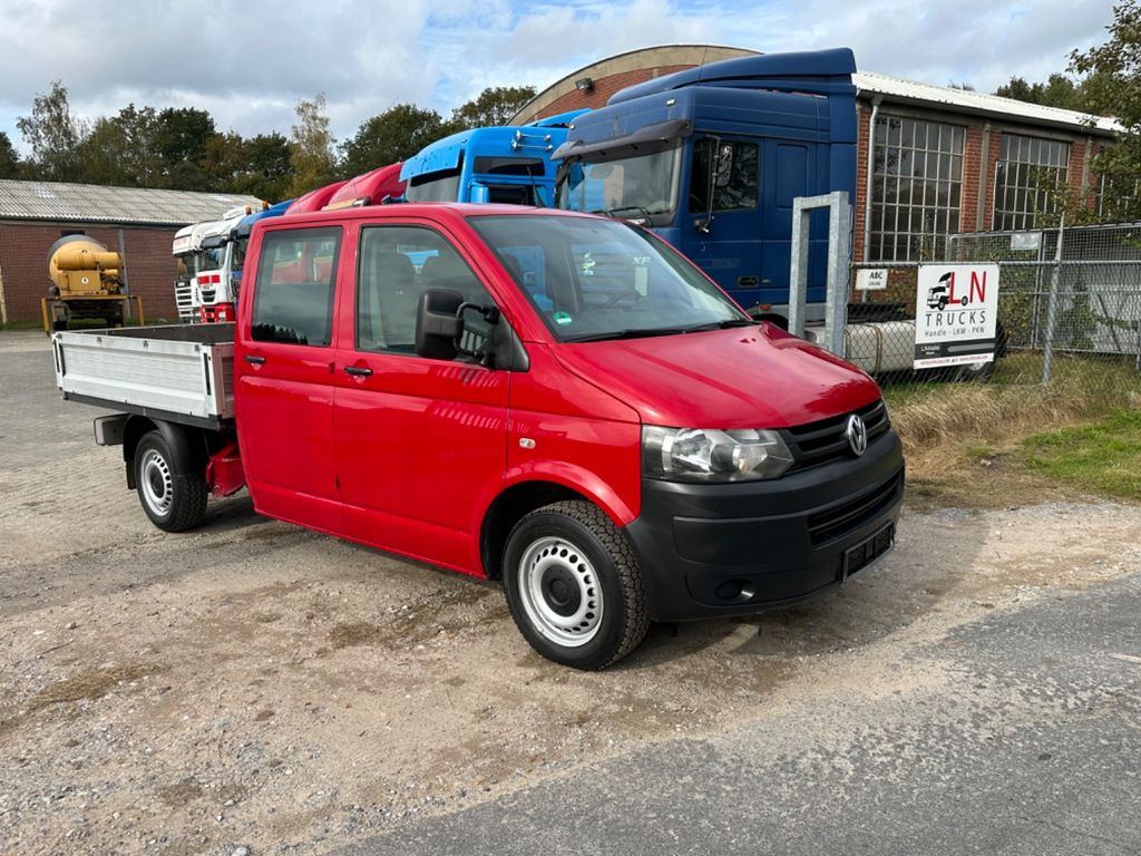 Volkswagen T5 Transporter Pritsche 1 hand Klima Navigatio - Малотоннажный бортовой грузовик: фото 1 Volkswagen T5 Transporter Pritsche 1 hand Klima Navigatio - Малотоннажный бортовой грузовик: фото 1