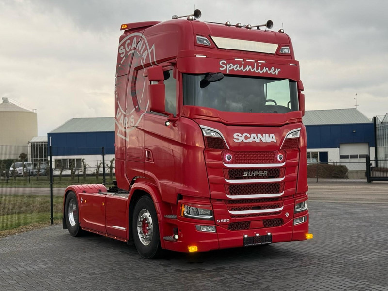 Scania S580 V8 NGS ALCOA, FULL AIR, LEATHER, FULL SPOILER, RETARDER. - Тягач: фото 1 Scania S580 V8 NGS ALCOA, FULL AIR, LEATHER, FULL SPOILER, RETARDER. - Тягач: фото 1