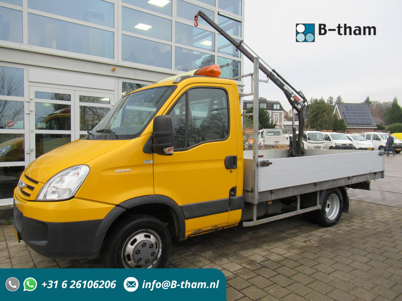Iveco Daily 40C10 Euro 4 + HIAB 013 T Kraan Kran Crane - Малотоннажный бортовой грузовик: фото 1 Iveco Daily 40C10 Euro 4 + HIAB 013 T Kraan Kran Crane - Малотоннажный бортовой грузовик: фото 1