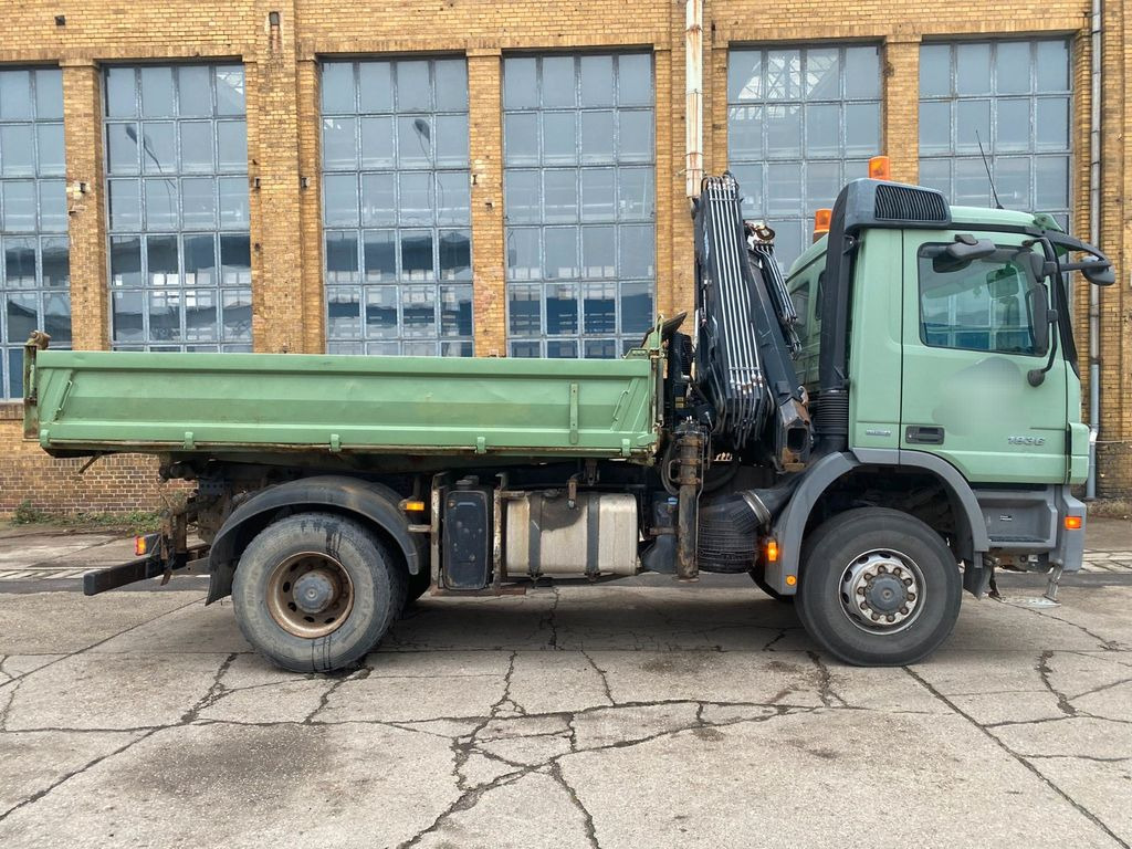 Самосвал, Автоманипулятор Mercedes-Benz Actros 2/3 6-Zyl.1836 ALLRAD 4x4 Dreiseitk: Kran: фото 8