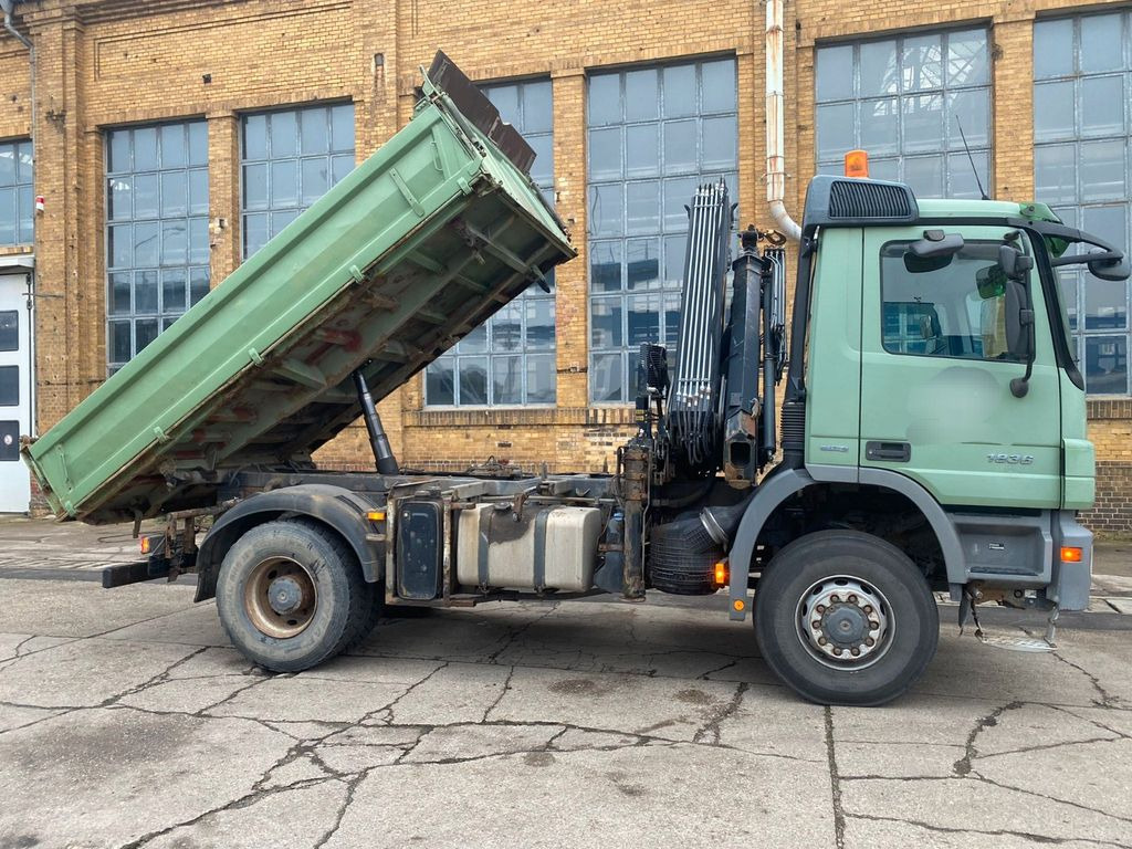 Самосвал, Автоманипулятор Mercedes-Benz Actros 2/3 6-Zyl.1836 ALLRAD 4x4 Dreiseitk: Kran: фото 6