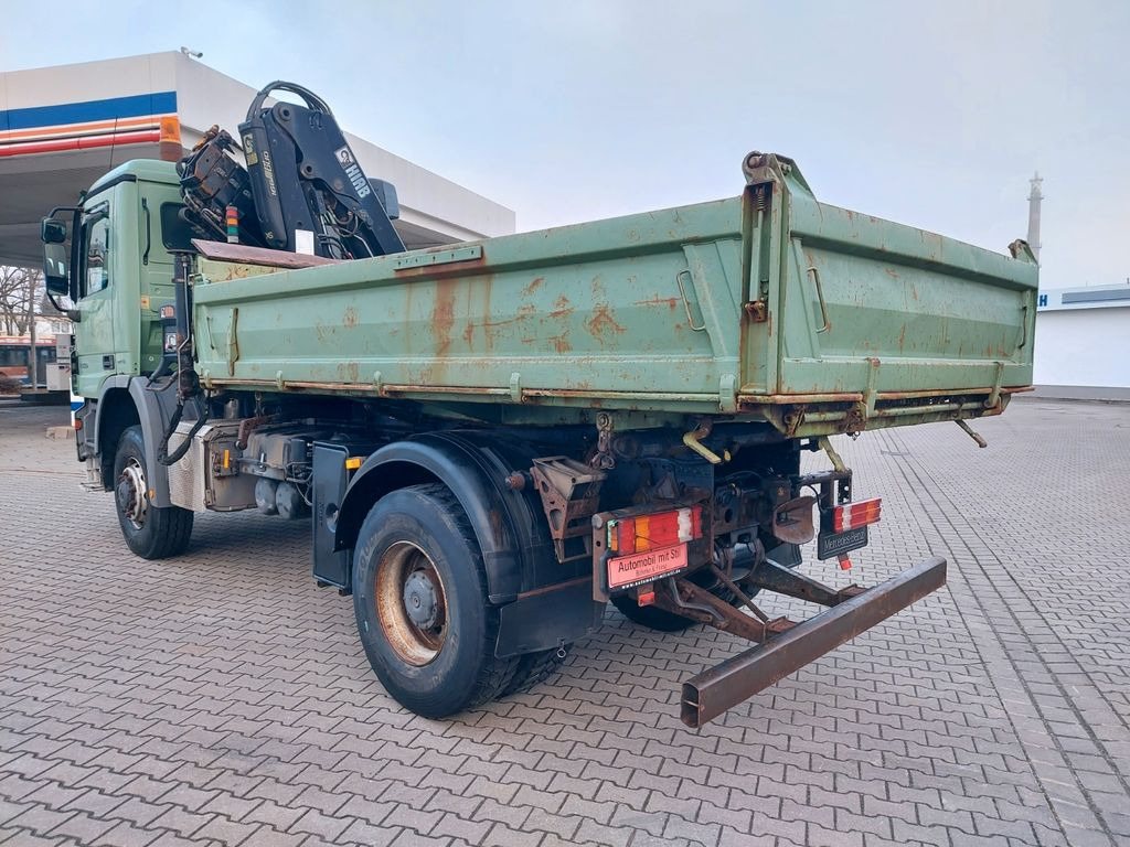 Самосвал, Автоманипулятор Mercedes-Benz Actros 2/3 6-Zyl.1836 ALLRAD 4x4 Dreiseitk: Kran: фото 9